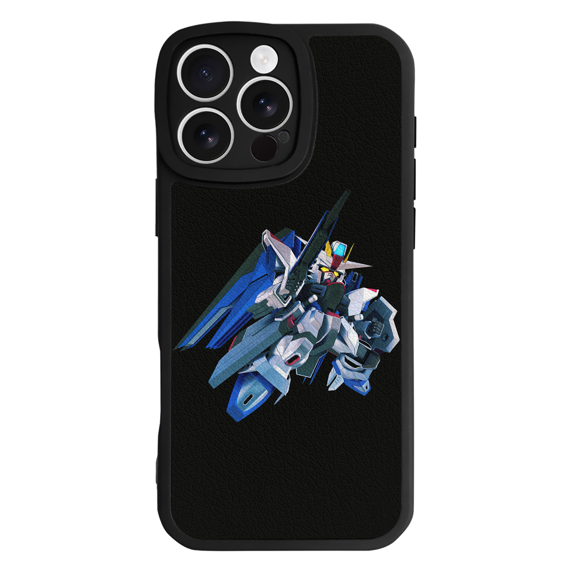 （画像用） 機動戦士ガンダム Mobile Suit Gundam 【iPhone 16シリーズ対応】シリコンスマホケース（レザー調） 材質：シリコン